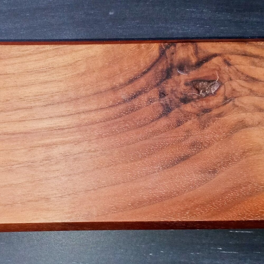 SOLD!!! -  Finely Crafted Handsome Handmade Walnut & Wenge Wood Tealight Holder - Picture 9 of 11